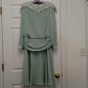 Vintage Ursula Switzerland Chiffon dress